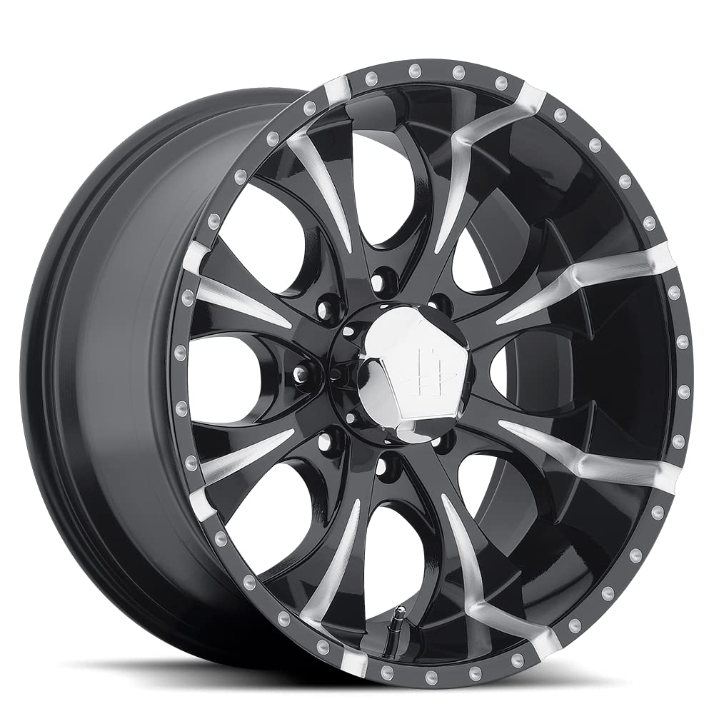 Helo HE791 6X5.5 17X9 G-BLK MILL 18MM - HE7917960918
