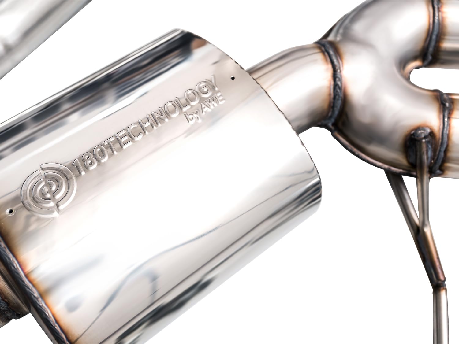 AWE Catback Touring Edition Exhaust for '22+ Porsche Macan 2.9TT - Diamond Black Tips (3015-43952)