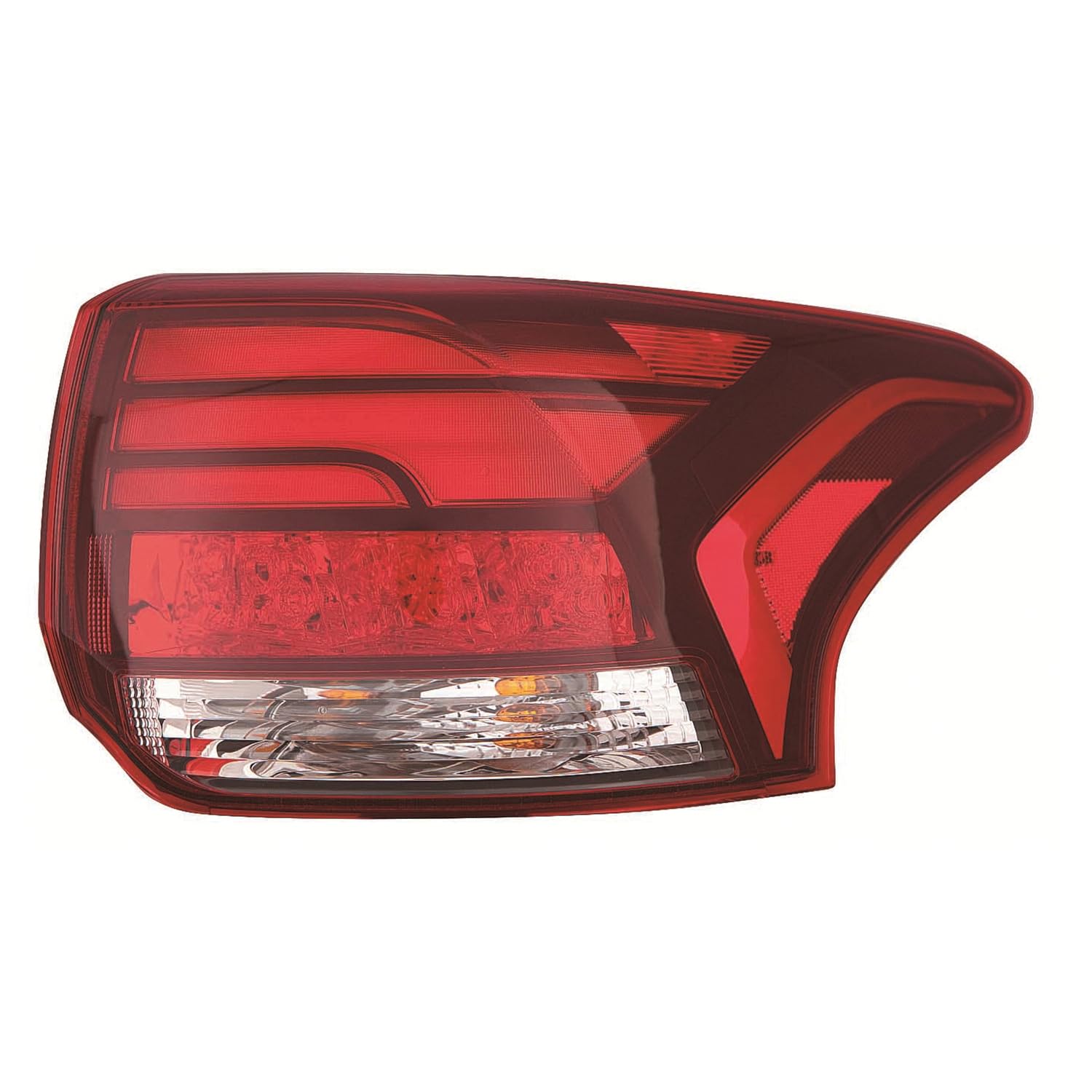 For Mitsubishi Outlander 16-20 / PHEV 18-20 Tail Light Outer Passenger Side ACK CAPA | DOT Certified 8330B178 | MI2805109C