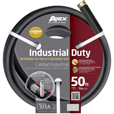 Hose Apex 8650-50 Rubber 5/8X50'