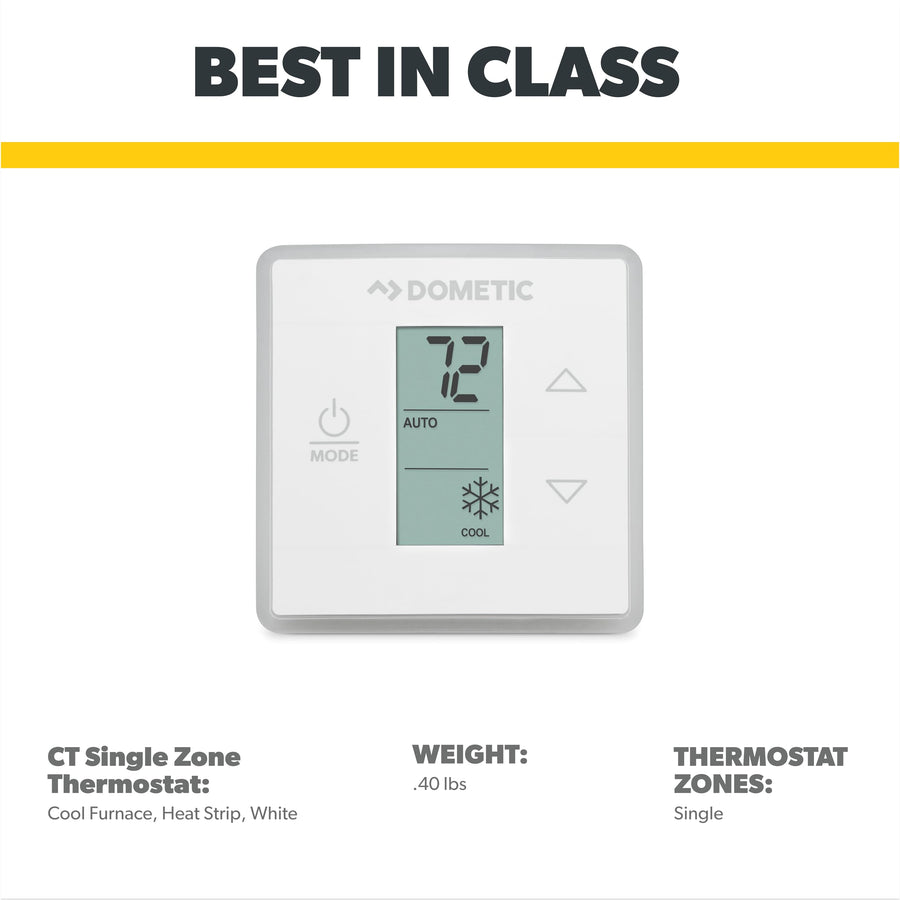 Single Zone Dometic 3316250.700 Heat Pump with Aluminum Heatsink