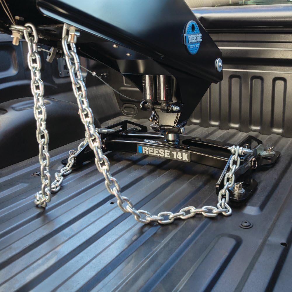 Reese Max Duty 30946 Gooseneck Hitch, 14,000 lbs. Capacity, 2-5/16 Inch Ball Included, Exclusive use with Underbed Reese Max Duty Mounting System