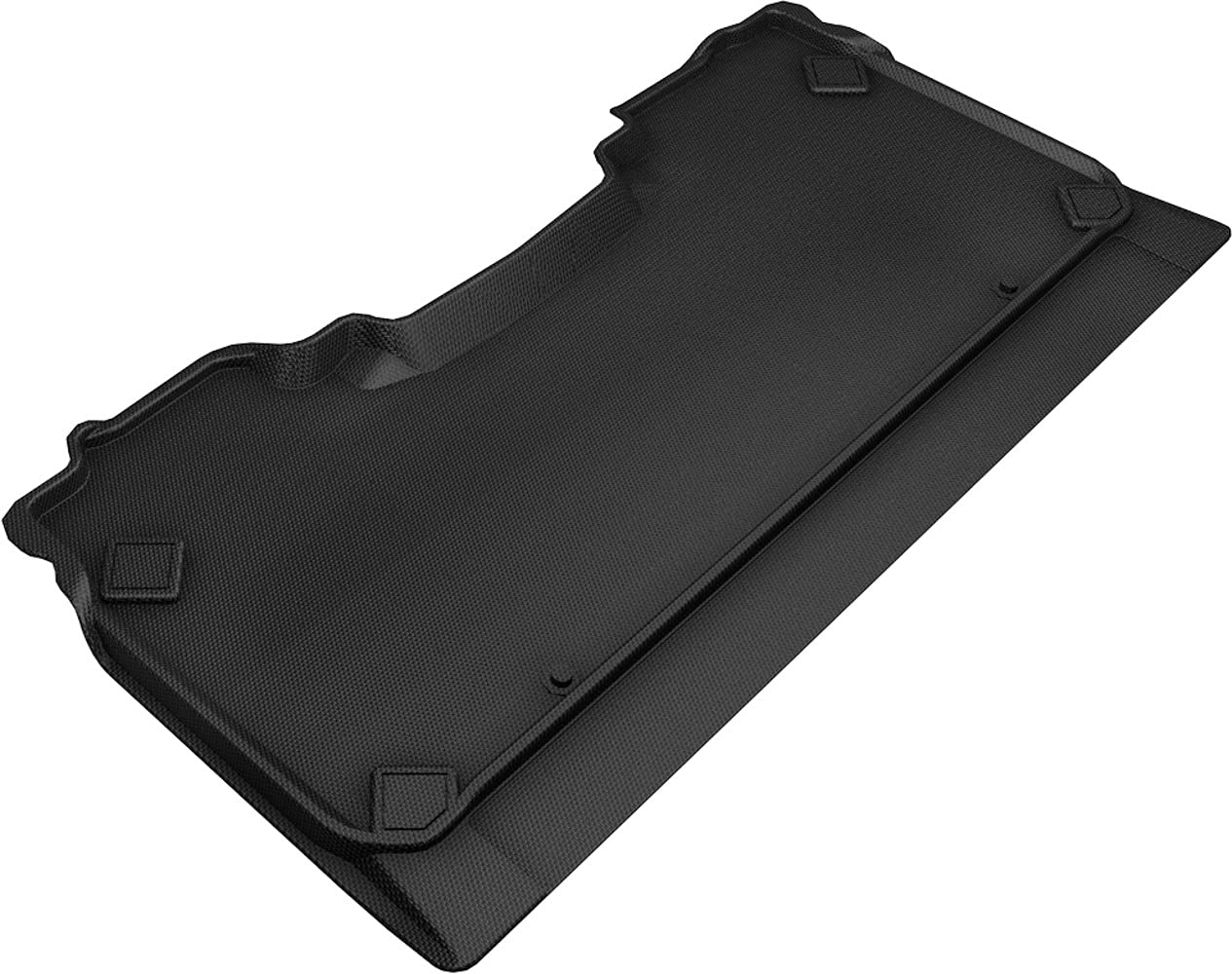 3D MAXpider Kagu Custom Fit Floor Mat (Black) Compatible with Dodge RAM 1500 Crew Cab 2019-2026 - Second Row
