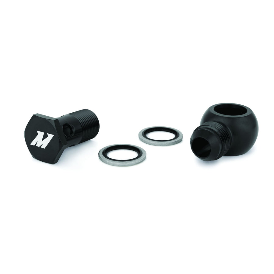 MMBB-10ANBK Banjo Fitting w/Bolt Black M20 x -10AN