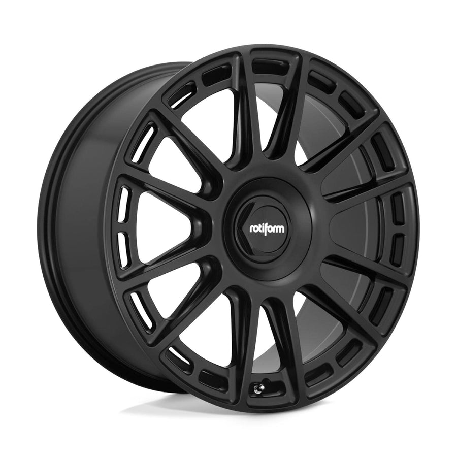 20x9 Rotiform ozr 5x108/5x114.3 38et 72.56mm matte black wheel