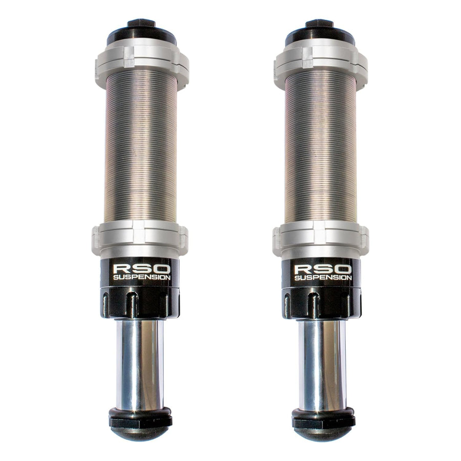 RSO 170107-424400 Jeep Wrangler JK/JKU 07-18; Wrangler JL/JLU 18-24; RSO Front Bump Shocks 2.5in Lift 20-24 Gladiator