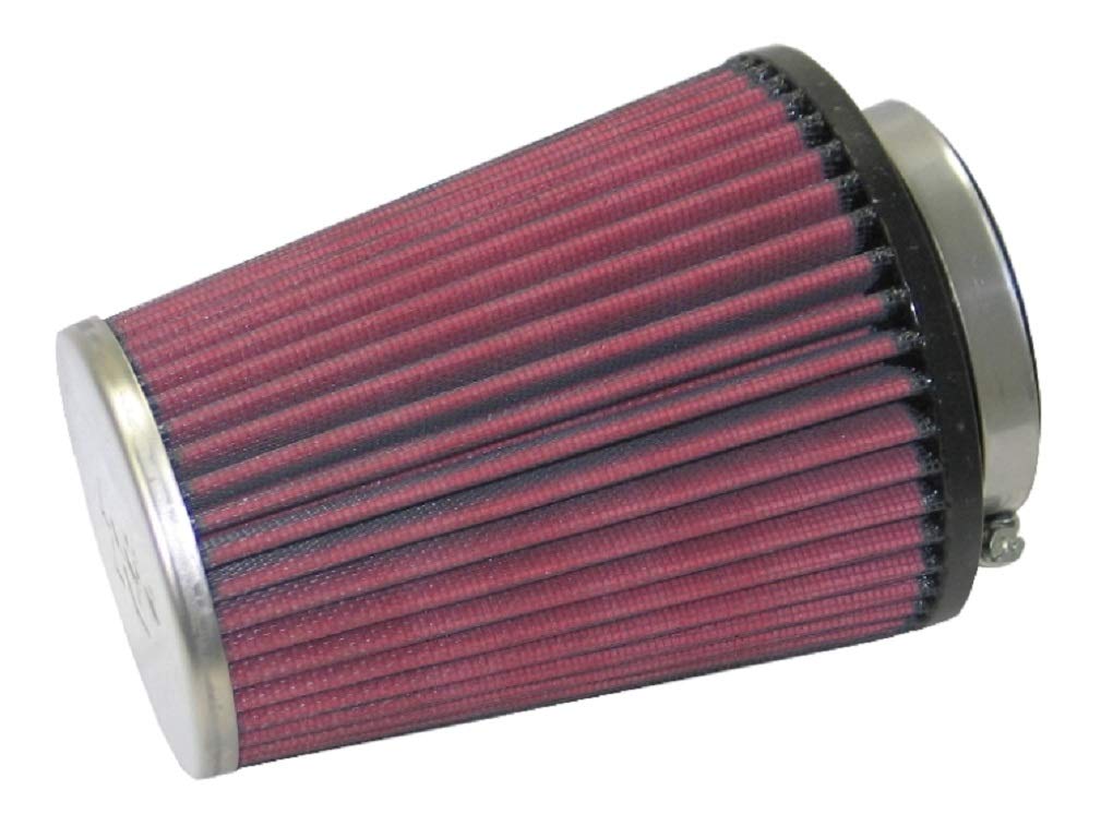 High-Flow K&N Original Lifetime Universal Clamp-On Air Filter: High Performance, Premiumr: Flange Diameter: 2.5 In, Filter Height: 5.9375 In, Flange Length: 0.8125 In, Shape: Round Tapered, RC-9360