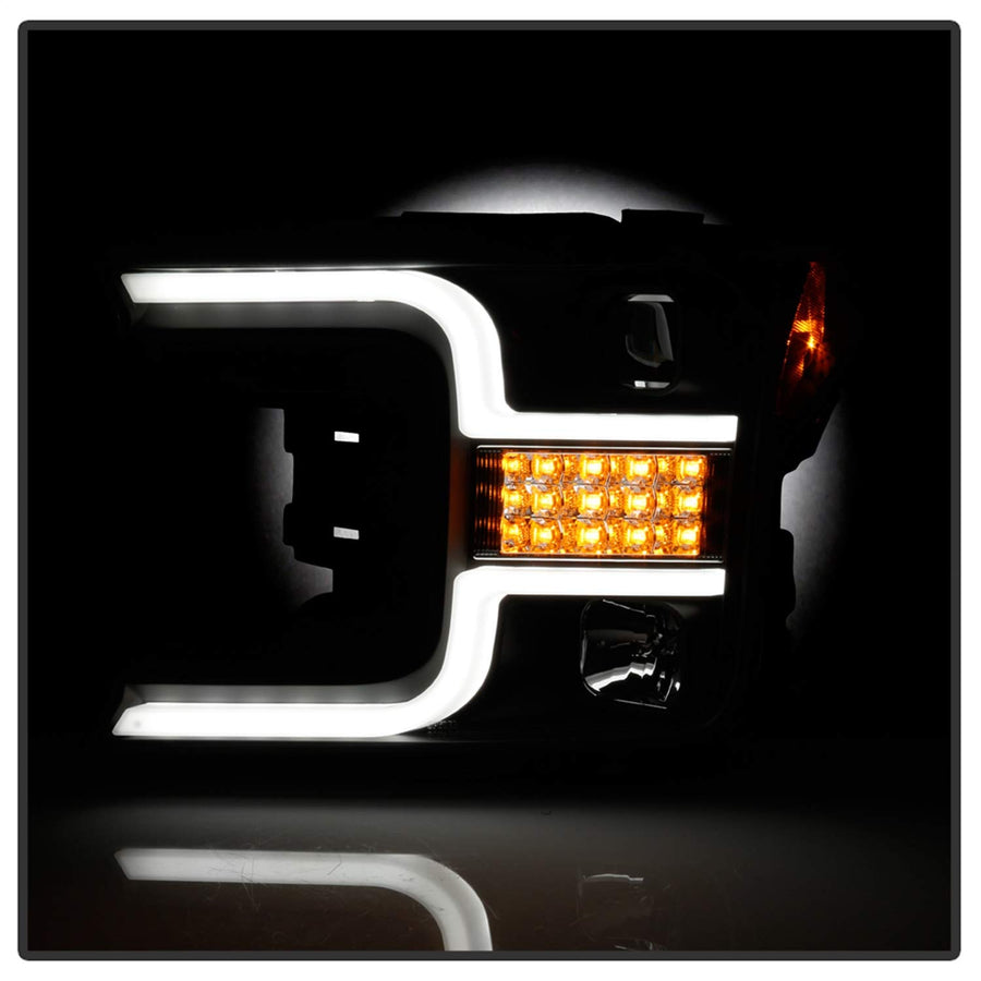 Projector Headlight Spyder - (PRO-YD-FF15018-LBSEQ-BK)