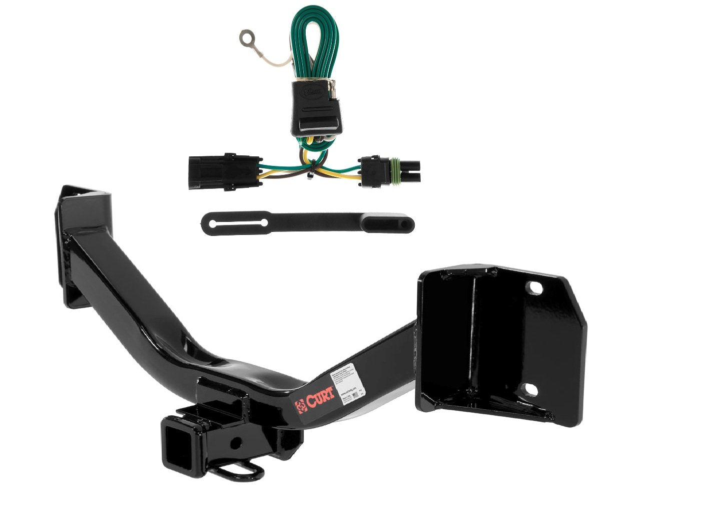 13017-55312 Curt Trailer Hitch and Wiring Package