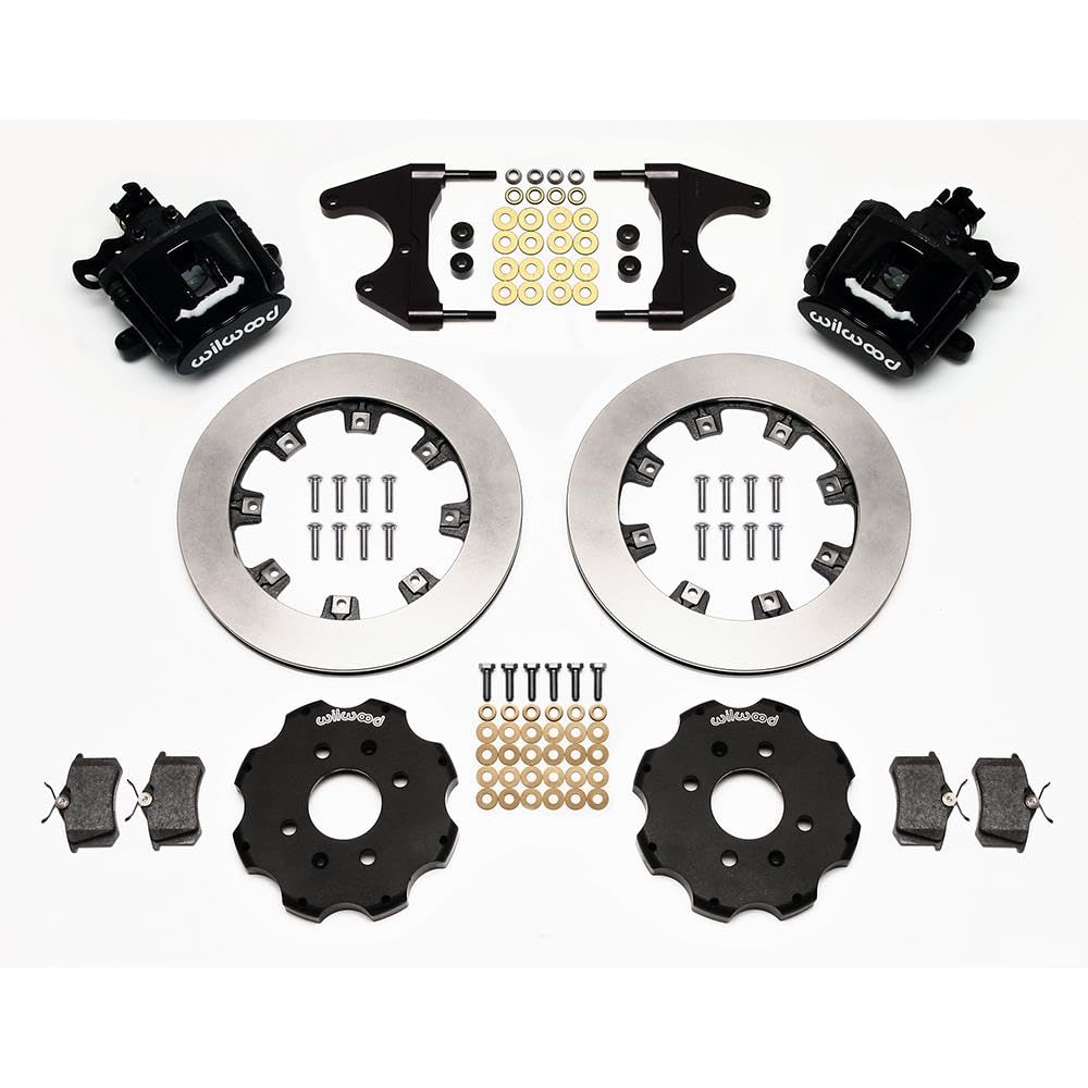 Rear CPB Kit, 12.19", Drilled, Red
