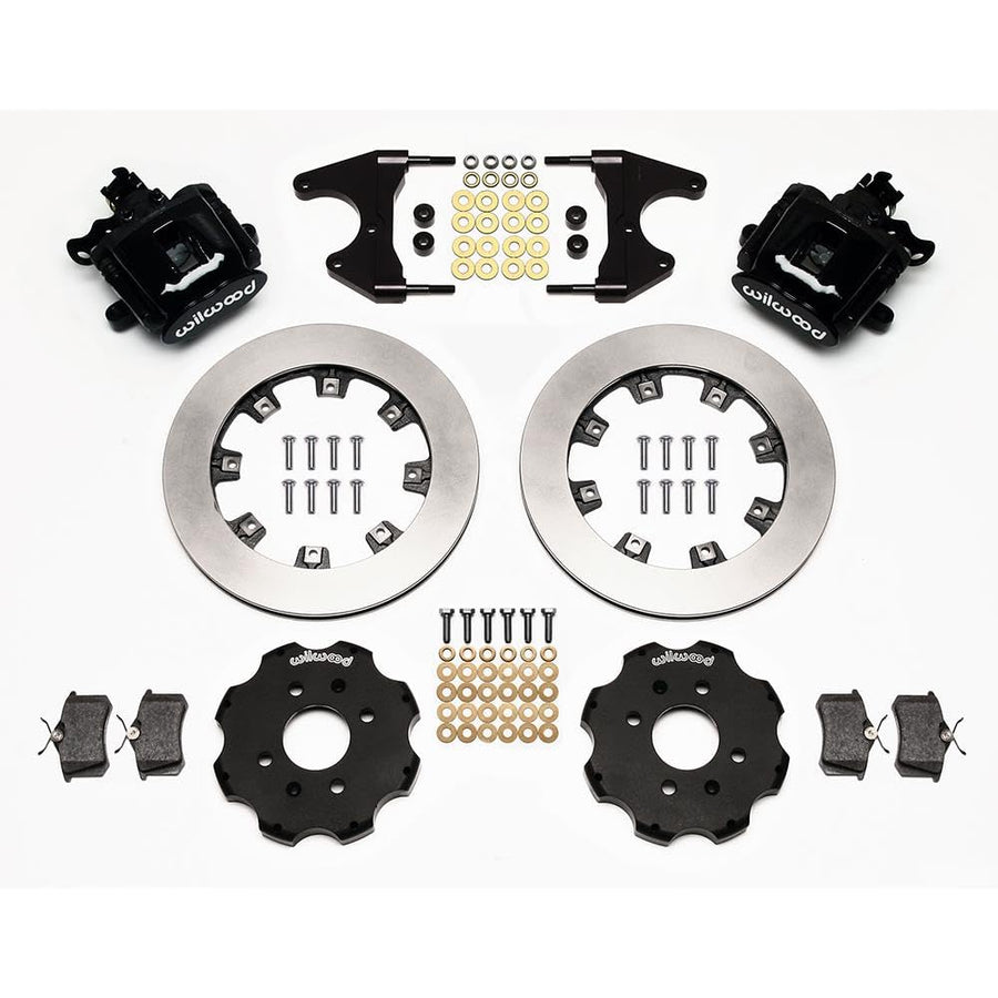 Rear CPB Kit, 12.19", Drilled, Red