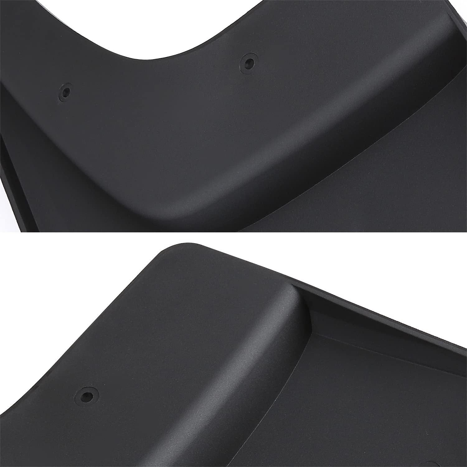 4PC Spec-D Tuning Mud Flaps Set Splash Guard Front + Rear Compatible with 2014-2018 GMC Sierra 1500 2500HD 3500HD