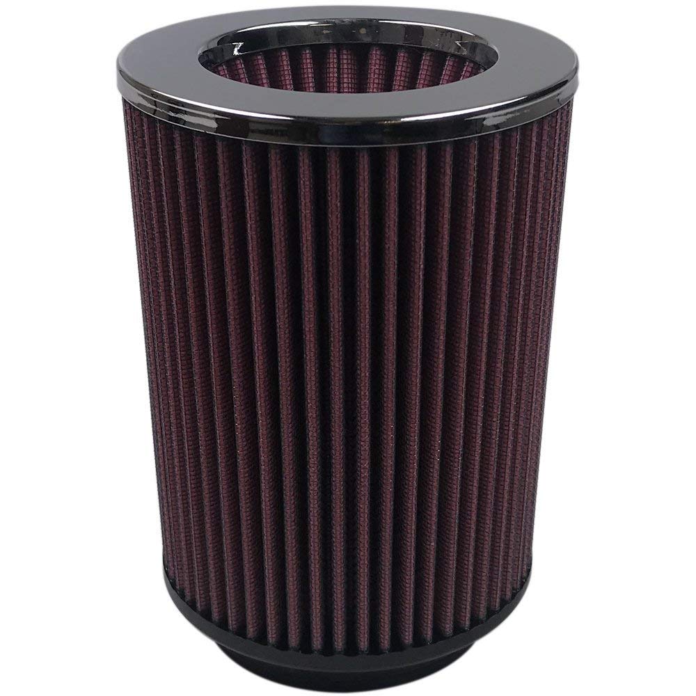 High Performance S&B Filters KF-1021 Replacement Filter (Oiled Cleanable, 8-ply Cotton)