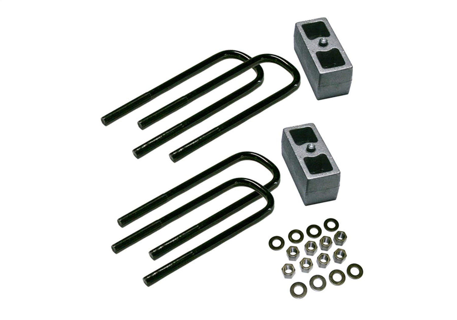 SUPERLIFT SUSPENSION RealTruck 3" Block Kit for Ford F-250 | Rear Lift Blocks, U-Bolts, & Hardware | 9086 | Fits 2011-2016 Ford F-250 Super Duty with Factory Overloads