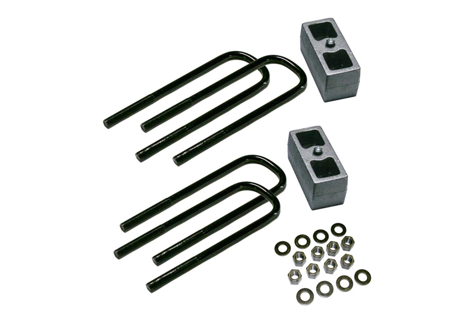 SUPERLIFT SUSPENSION RealTruck 3" Block Kit for Ford F-250/F-350 | Rear Lift Blocks, U-Bolts, & Hardware | 9087 | Fits 2011-2016 Ford F-250 / F-350 with Top Mounted Overloads