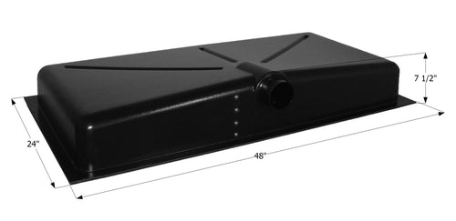 Holding Tank ICON 12417 Side Drain HT173SD, w/ 3 in Spigot & 4 Level Sensors