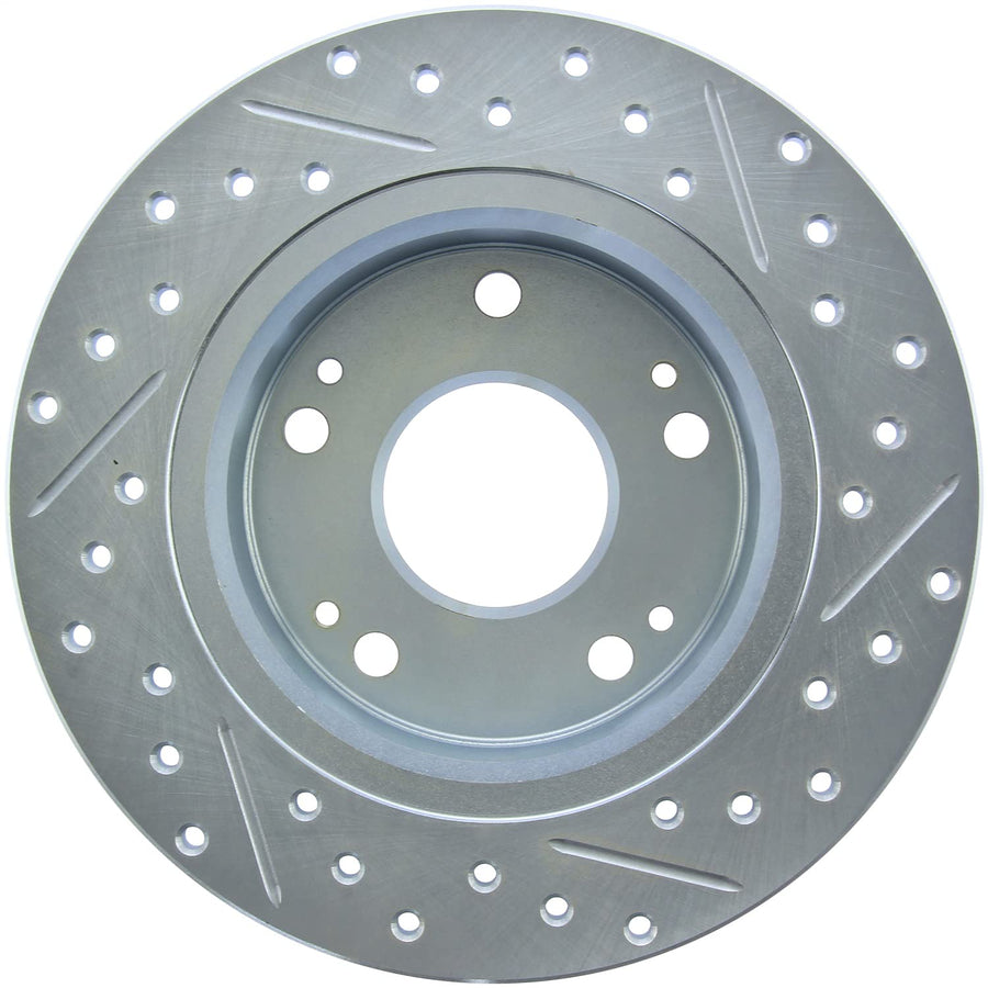 Right Stoptech 227.40055R Select Sport Drilled & Slotted Rotor