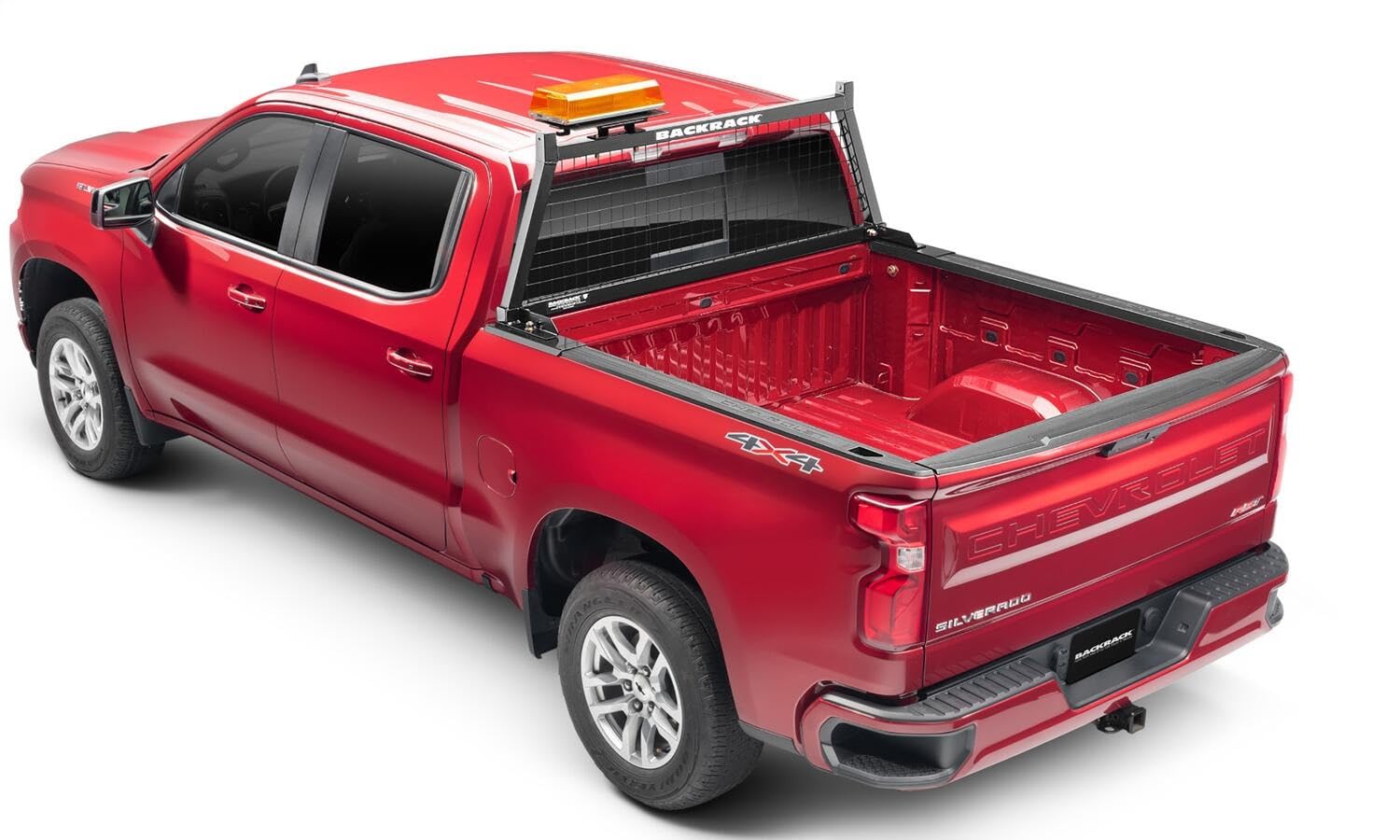BACKRACK Flooding Light Bracket RealTruck, 16X7 | Center Mount, Black | 91002RECF | Universal w Frame's
