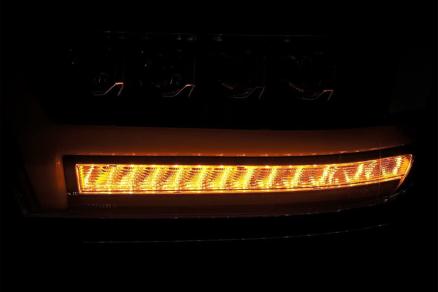 880516 AlphaRex USA Nova 20 Series LED Projector Headlights fits Ram 1500