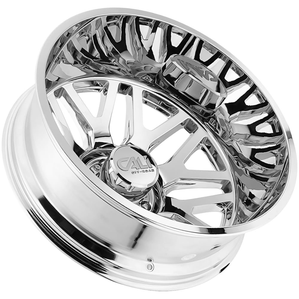 OFF-ROAD CALI Invader DUALLY 9115D Chrome 22X8.25 8-200 -192MM 142MM