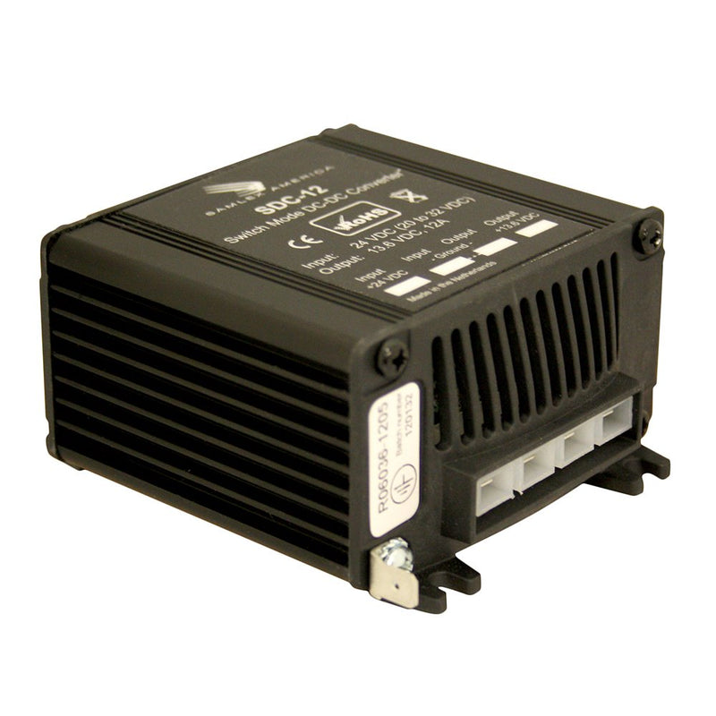 12A Samlex Non-Isolated Step-Down 24VDC-12VDC Converter