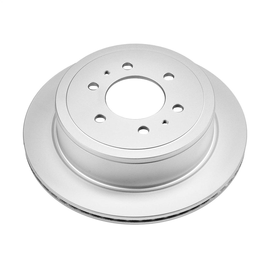 Rear Power Stop AR8598EVC Evolution Geomet Coated Brake Rotor For Ford F-150 2004-2011, Lincoln Mark LT 2006-2008 [Model Specific]