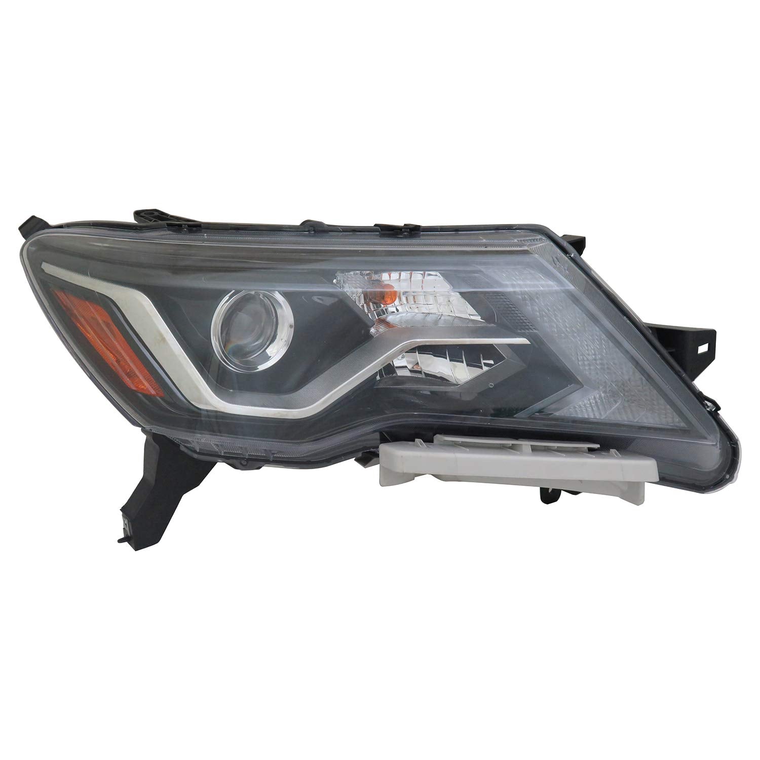 Right TYC Headlight Assembly Compatible with 2017-2019 Nissan Pathfinder