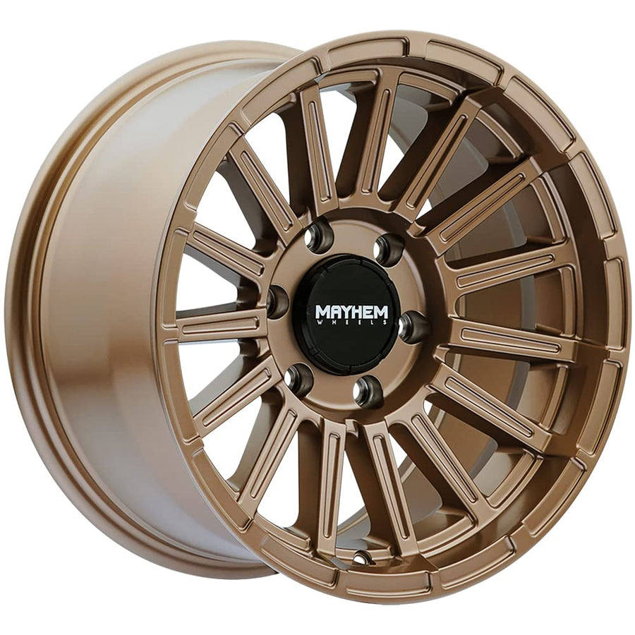Granite Mayhem 8309 Matte Bronze Wheel (17 x 9. inches /5 x 127 mm, 0 mm Offset)