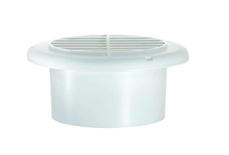 Provent RV Designer H820 Dampened Vent - White,4"