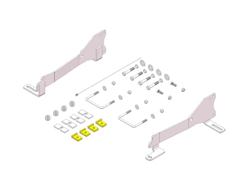 Custom HUSKY TOWING Bracket KIT Chevy 1500