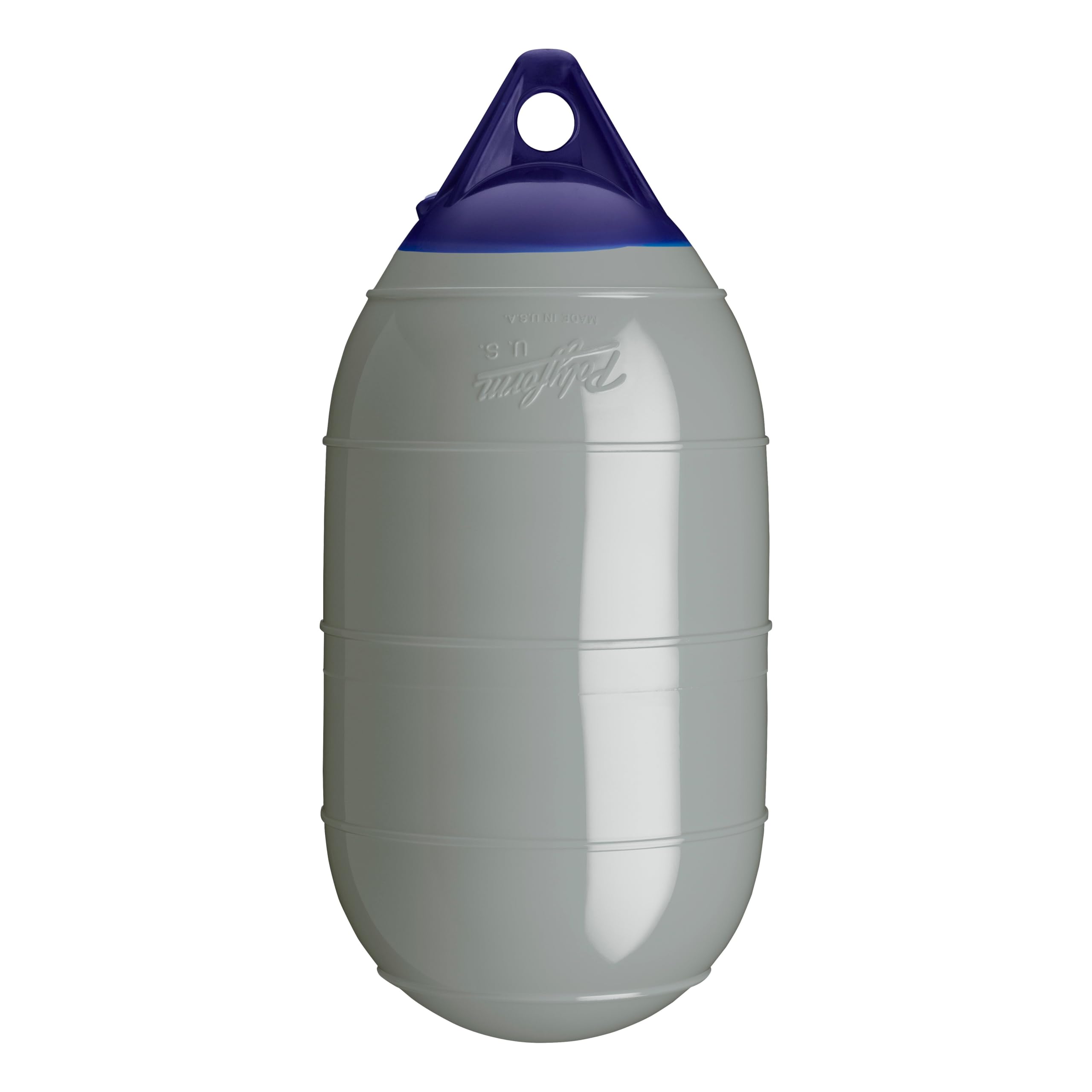 Polyform Low Drag Buoy LD-1 Standard Blue Ropehold - Grey Series