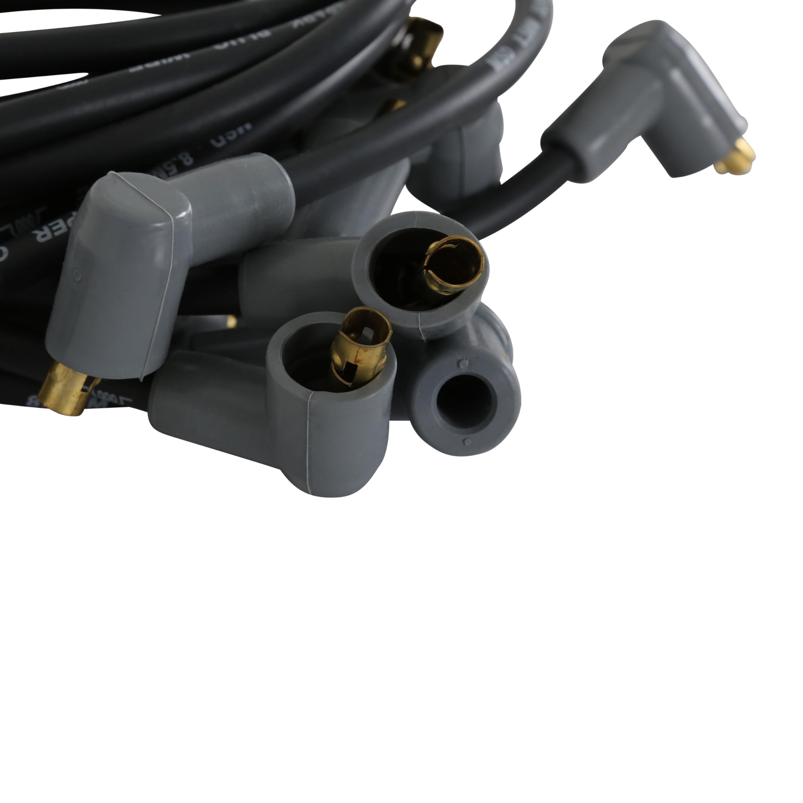 Super Conductor MSD 31653 Spark Plug Wire Set, Black