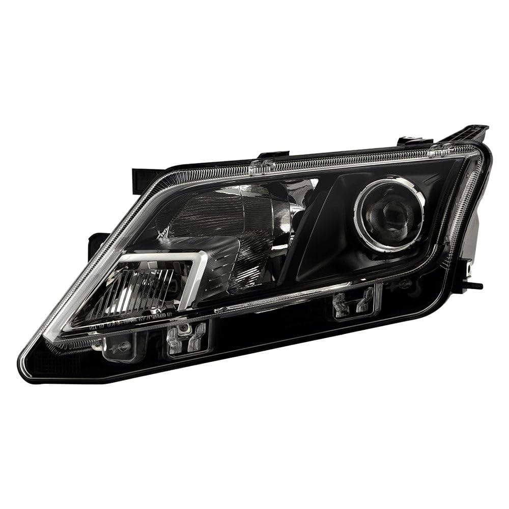 Ford Fusion Spyder (POE) 10-12 Halogen Projector Headlights - OE Color Black - Low Beam-H11(Not Included) ; High Beam-H7(Not Included) ; Signal-3157(Included) - OE Left