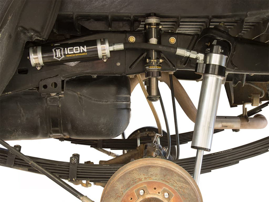 0-2.625" Lift ICON, Rear, 2.5 RTX Omega RR Shocks, Pair, Compatible with 2005-Up Toyota Tacoma, 57826P
