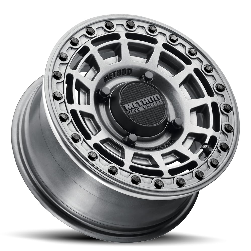 Method Race Wheel 15x7" UTV Beadlock 4x156, 38mm offset 5.33" Backspace, MR415570461252B