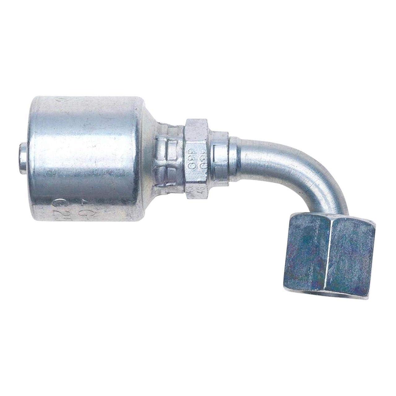 Gates G25239-0810 O Ring Female Flat Face Swivel 90 Bent Tube (Mega Crimp)