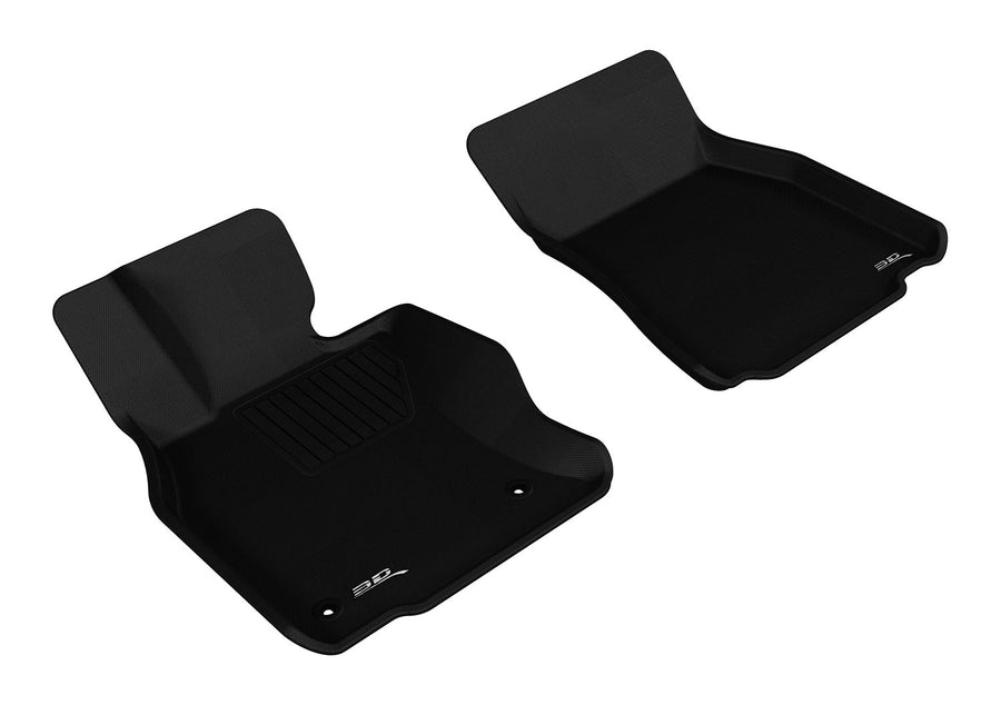 Kagu 3D MAXpider Custom Fit Floor Mat (Black) for 2008-2011 Lexus LS600HL - 1ST Row
