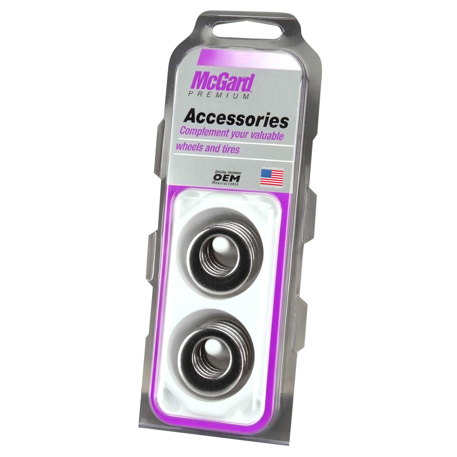 MCGARD Stainless Steel 78714 Cragar Offset Hole Mag Washer - Pack of 10,Silver