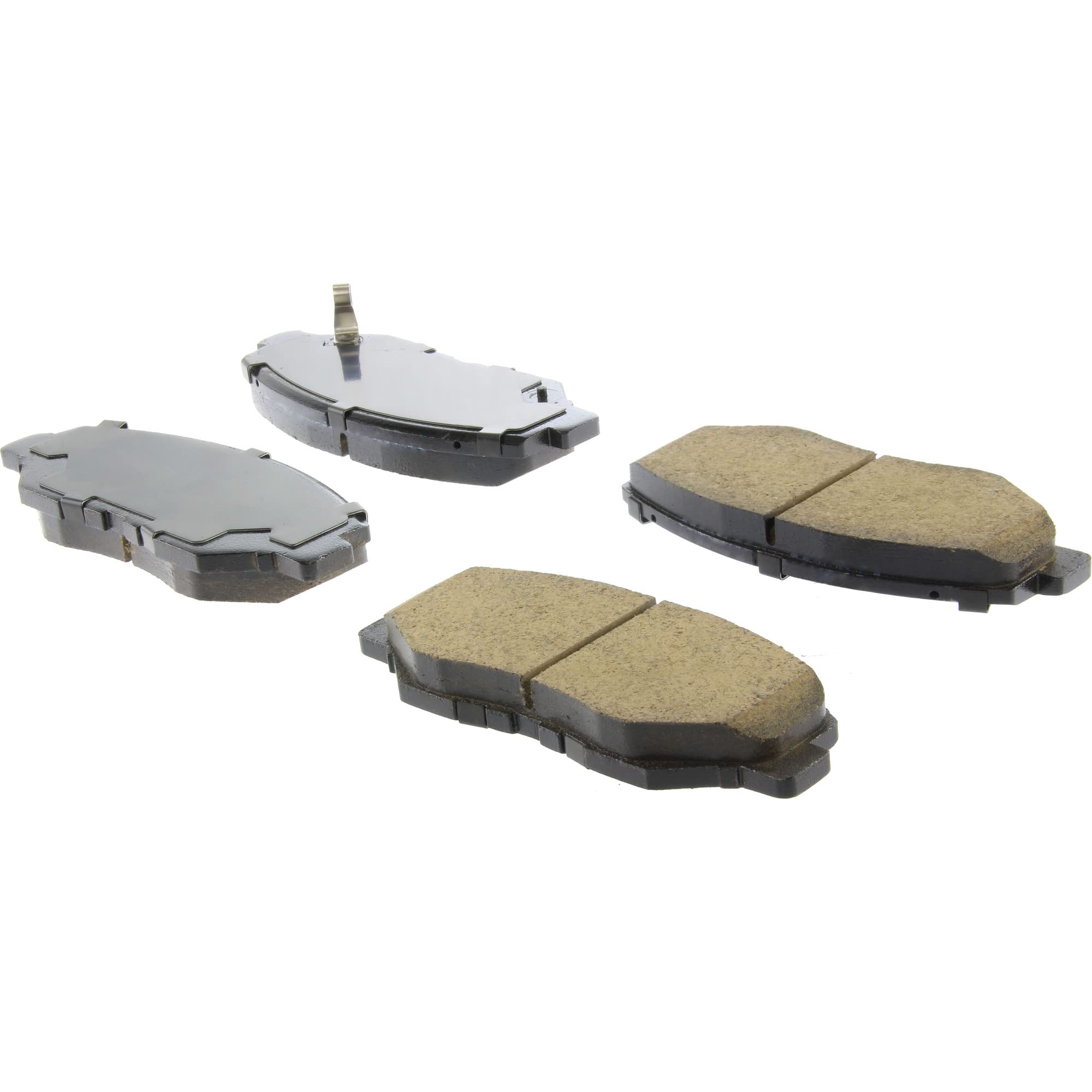 Posi Quiet Centric 105.09143 Premium Ceramic Front Disc Brake Pad Set for Select Honda Model Years
