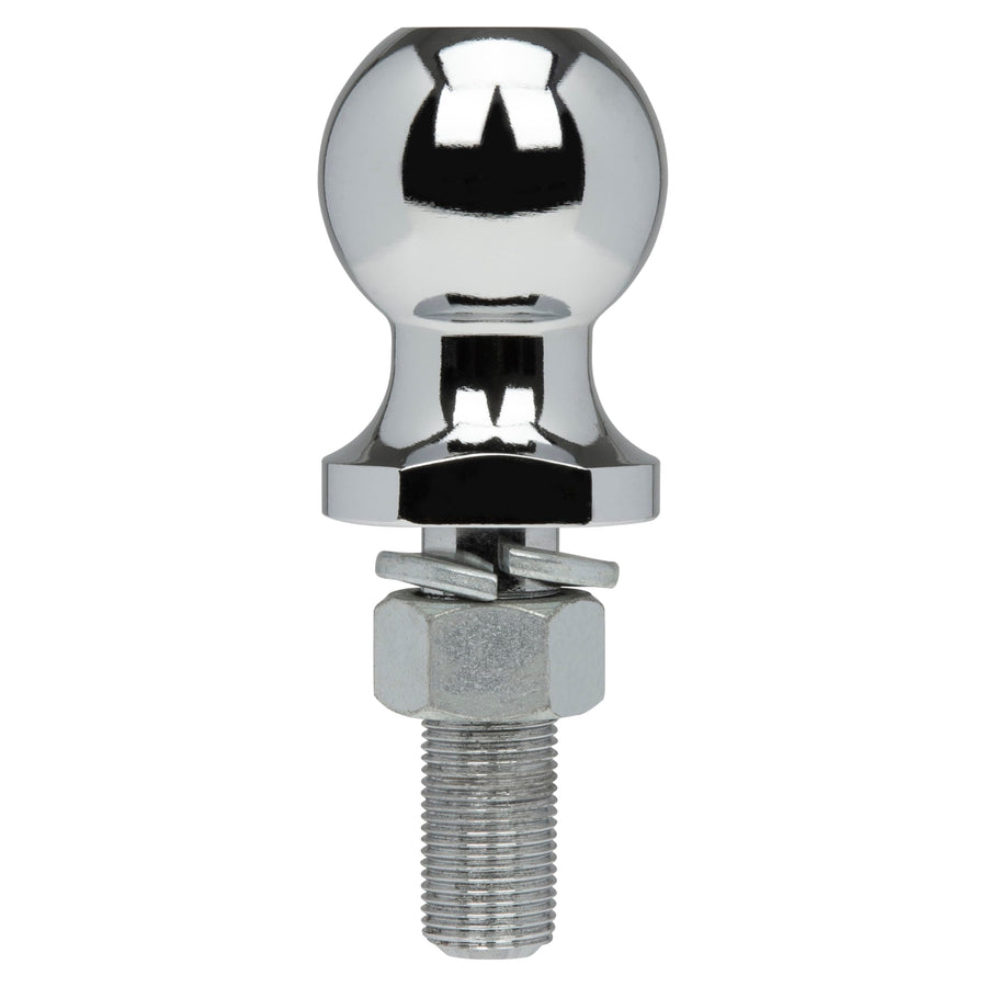 Chrome TOWSMART Class I Trailer Hitch Ball, 2,000 lb., 1-7/8 in. Ball Diameter, 1 in. x 3 in. Shank
