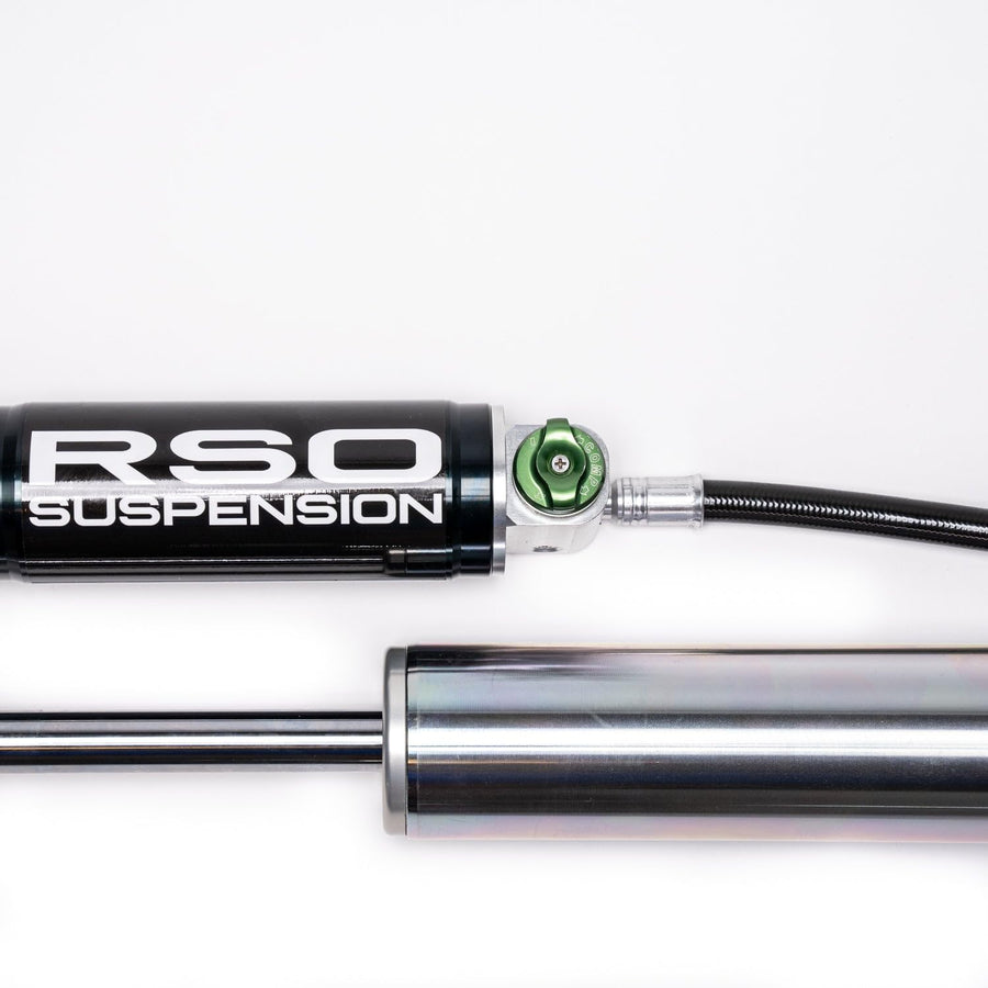 2.5 RSO Adjustable Compression Front Shocks Reservoir Lift Kits Compatible with 2007-2018 Wrangler JK/JKU 1-3 inch