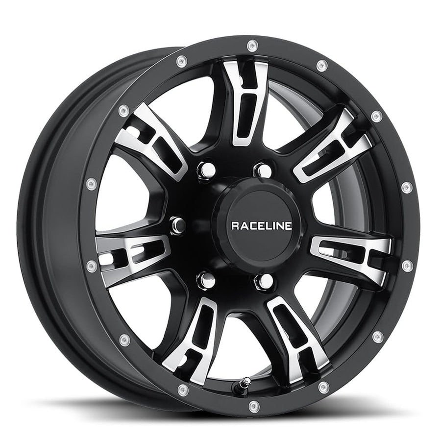 15X6 Raceline Wheels ARSENAL 6X5.5