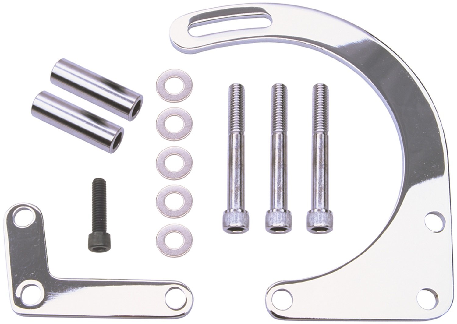 Trans-Dapt 8990 Performance Trans-Dapt Low Mount Alternator Brackets - Set of 2