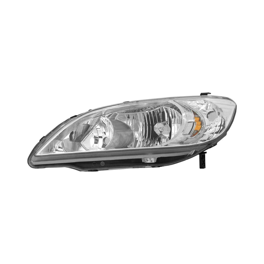 Left TYC Headlight Assembly Compatible with 2004-2005 Honda Civic