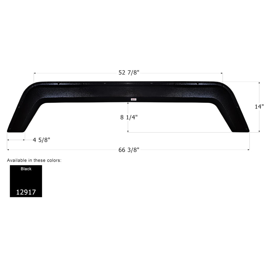 Fender Skirt ICON, Tandem, Sunline, FS2917, Black
