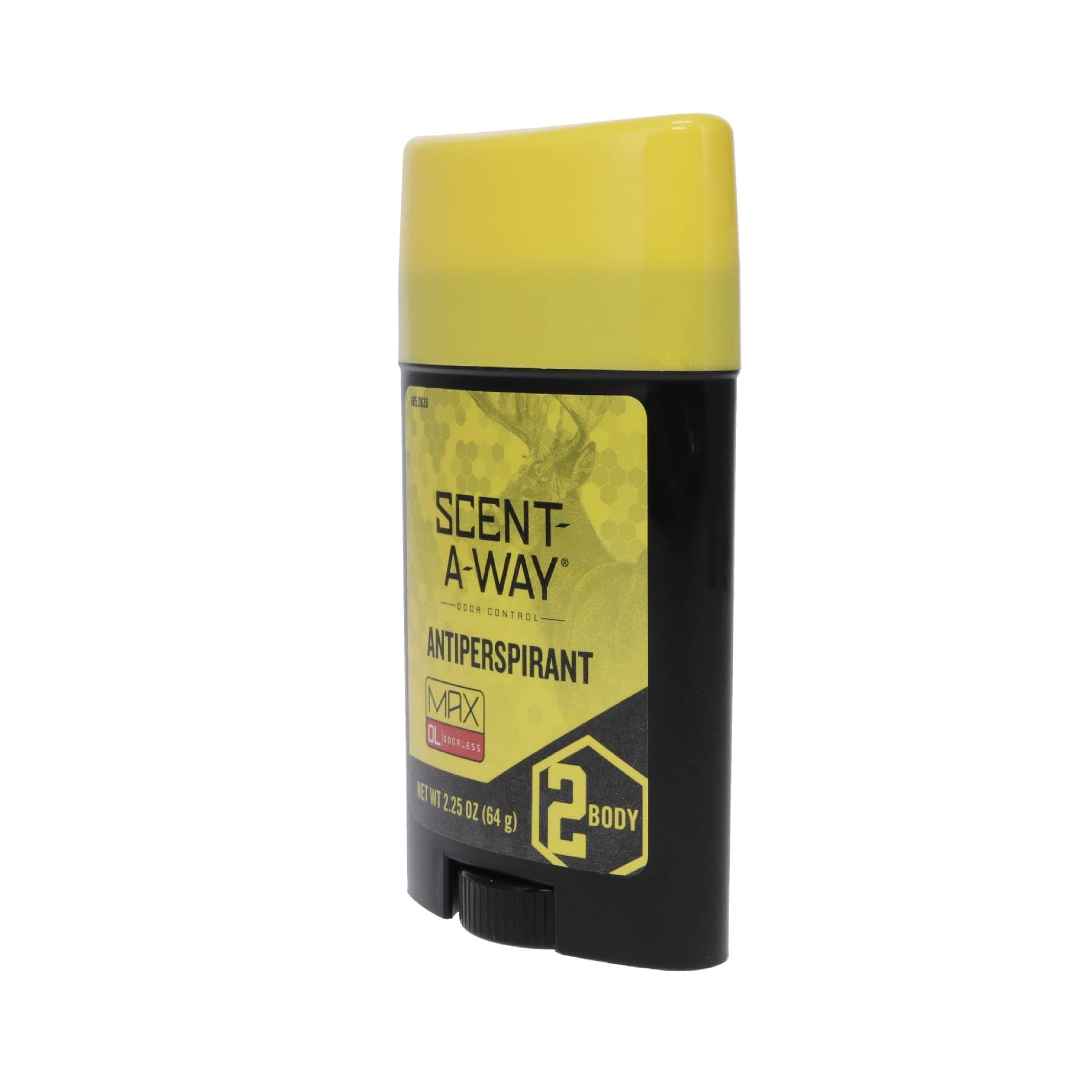 Scent-A-Way MAX Hunters Specialties Odorless Antiperspirant for Trappers, Anglers, and Campers, 2.25 Oz