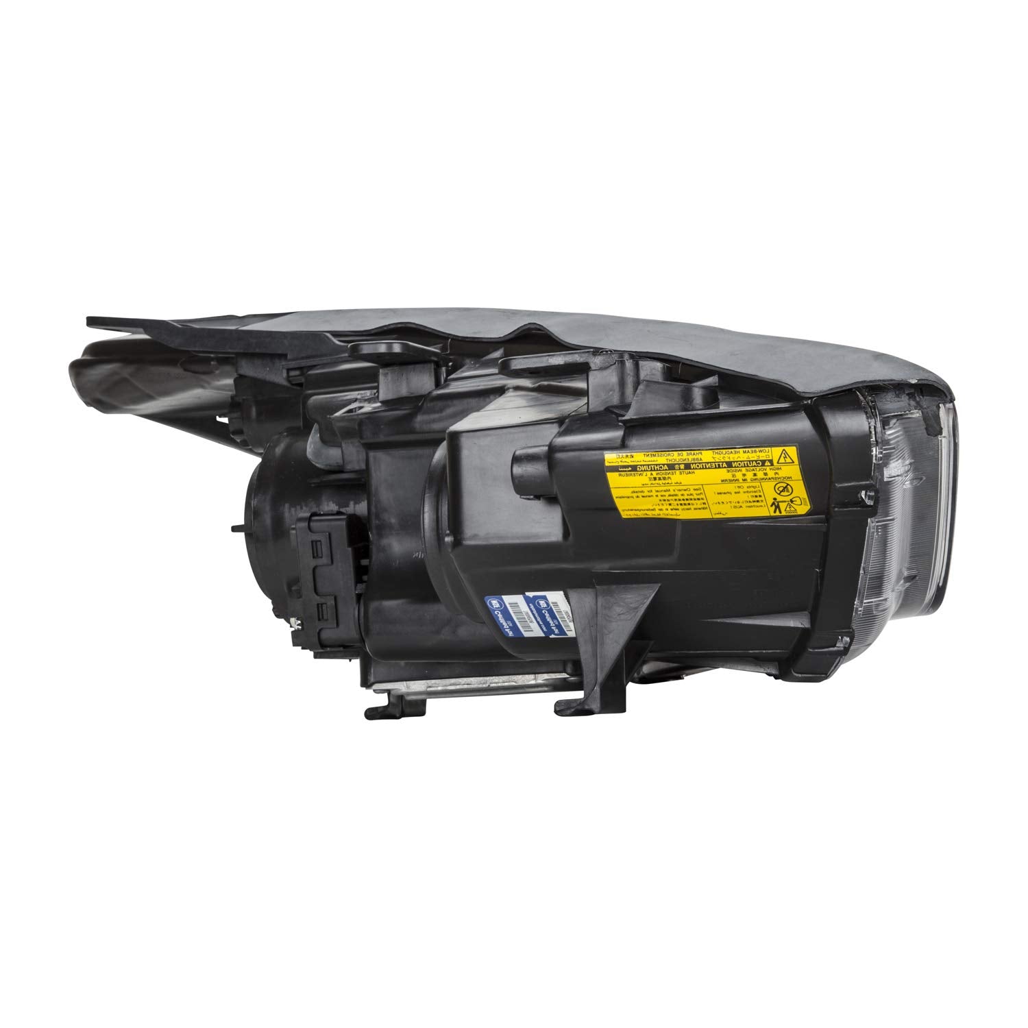Left TYC Headlight Assembly Compatible with 2013-2016 Hyundai Santa Fe