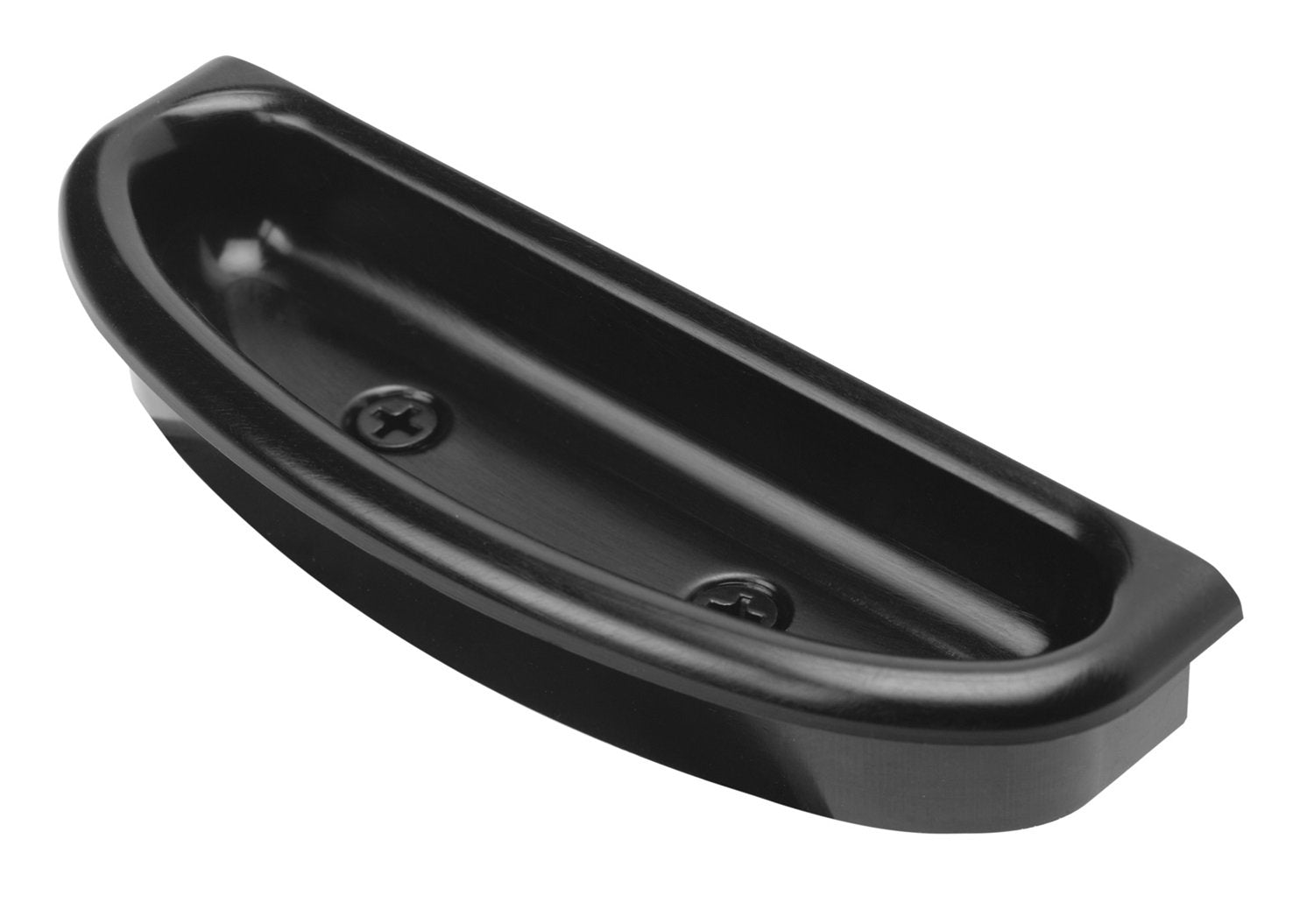 Crescent Oval Lokar XIDP-2002 Black Arm Rest Door Pull