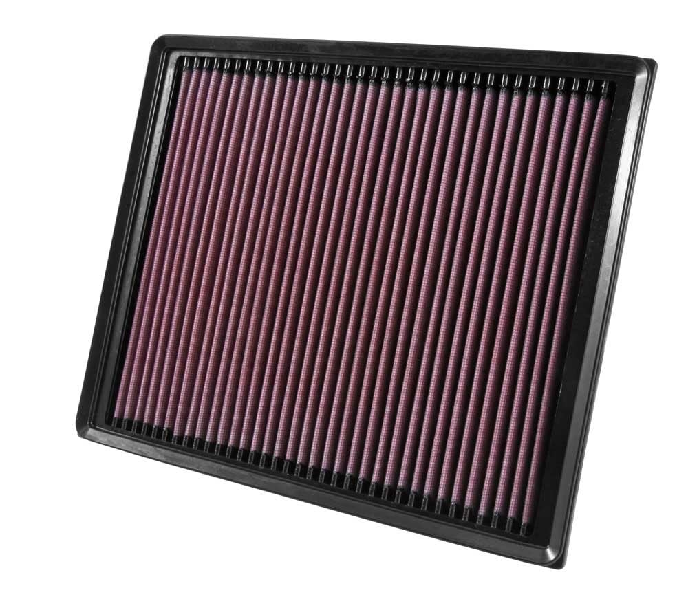 K&N Original High-Flow Lifetime Engine Air Filter: Increase Power: Premium, Washable: Compatible with 2010-2021 Volkswagen: Amarok, 33-2983