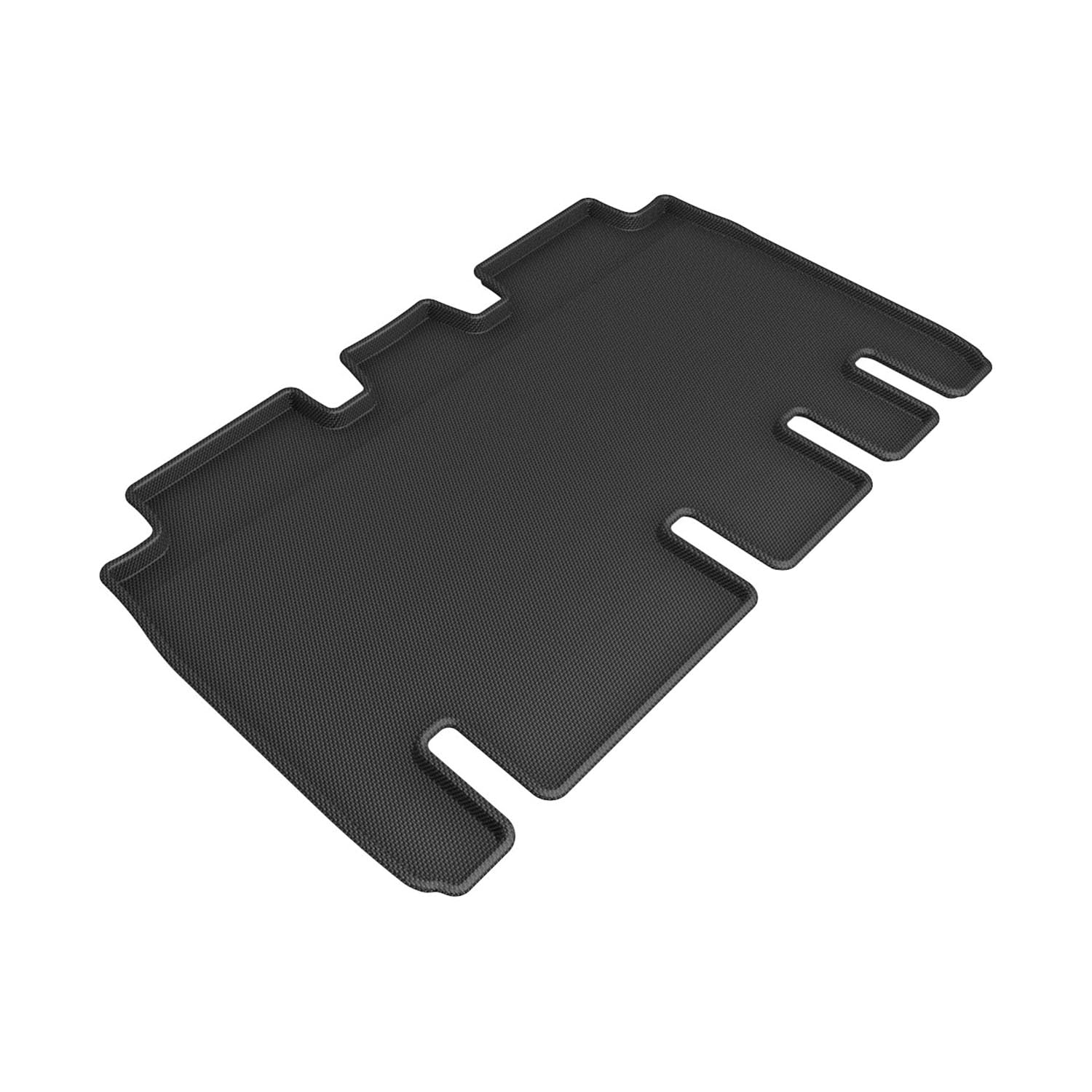 3D MAXpider Custom Fit Front Row All-Weather Floor Mat for Select Volkswagen Jetta Models - Kagu Rubber (Black)